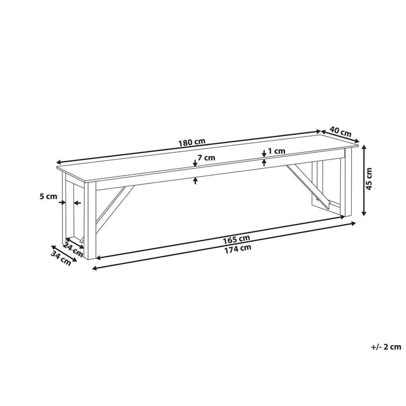 Penkit Notteri - Puutarhakalusteet - Ulkosohva & puutarhapenkki - Puutarhapenkki & ulkopenkki