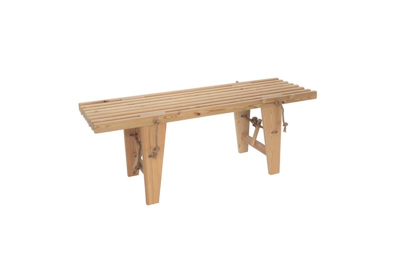 Penkki EcoFurn Ecopenkki 120 cm Lehtikuusi - Lehtikuusi - Puutarhakalusteet - Ulkosohva & puutarhapenkki - Puutarhapenkki & ulkopenkki