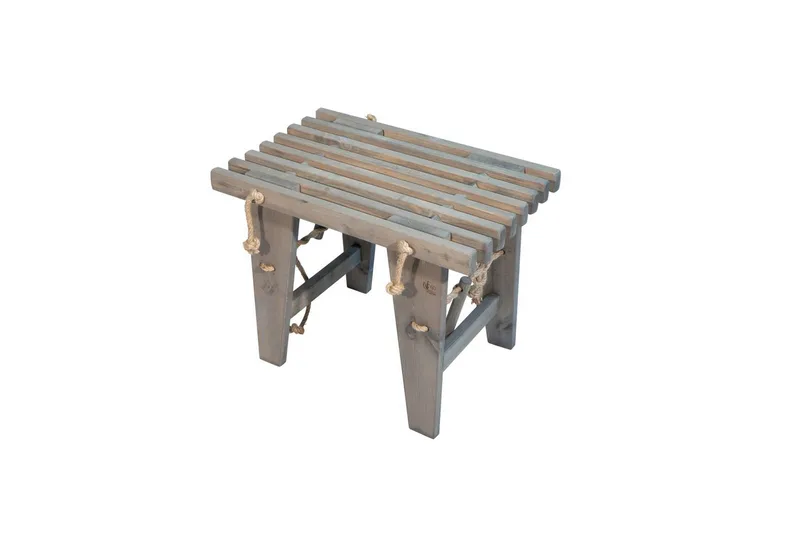 Penkki EcoFurn Ecopenkki 60 cm Harmaa Öllytty Mänty, Harmaa Öllytty Mänty