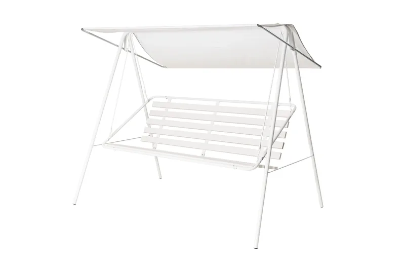 Katosputki ja katos Retro Keinuun - Puutarhakalusteet - Ulkosohva & puutarhapenkki - Pihakeinu & puutarhakeinu - Pihakeinun katos