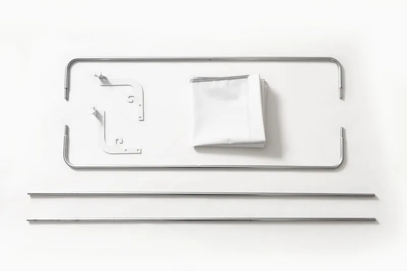 Katosputki ja katos Retro Keinuun - Puutarhakalusteet - Ulkosohva & puutarhapenkki - Pihakeinu & puutarhakeinu - Pihakeinun katos