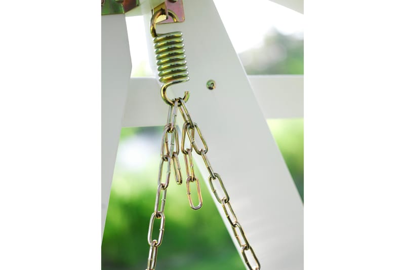 Pihakeinu Hillerstorp Dalom - Valkoinen - Puutarhakalusteet - Ulkosohva & puutarhapenkki - Pihakeinu & puutarhakeinu