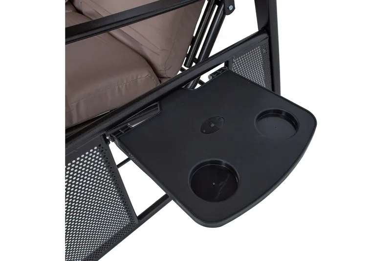 Puutarhakeinu Franco Ruskea - Puutarhakalusteet - Ulkosohva & puutarhapenkki - Pihakeinu & puutarhakeinu