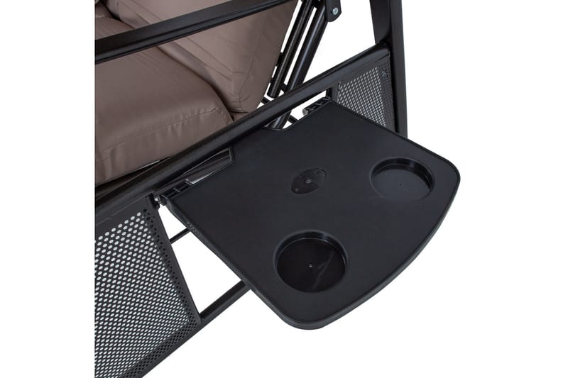 Puutarhakeinu Franco Ruskea - Puutarhakalusteet - Ulkosohva & puutarhapenkki - Pihakeinu & puutarhakeinu