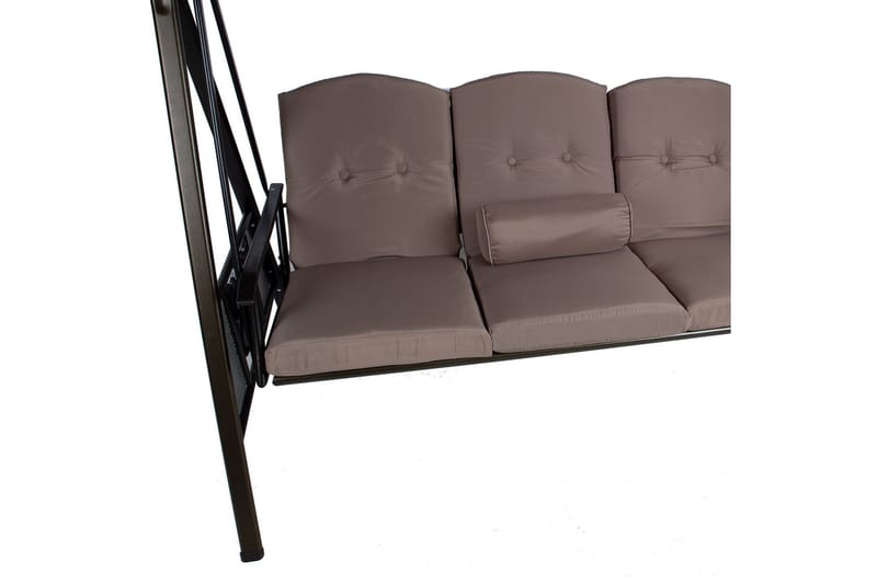 Puutarhakeinu Franco Ruskea - Puutarhakalusteet - Ulkosohva & puutarhapenkki - Pihakeinu & puutarhakeinu