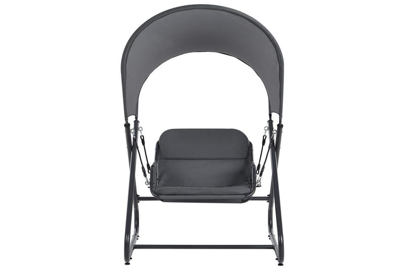 Puutarhakeinu Solagna - Tummanharmaa, 114x117x182 cm - Puutarhakalusteet - Ulkosohva & puutarhapenkki - Pihakeinu & puutarhakeinu - Riippusohva