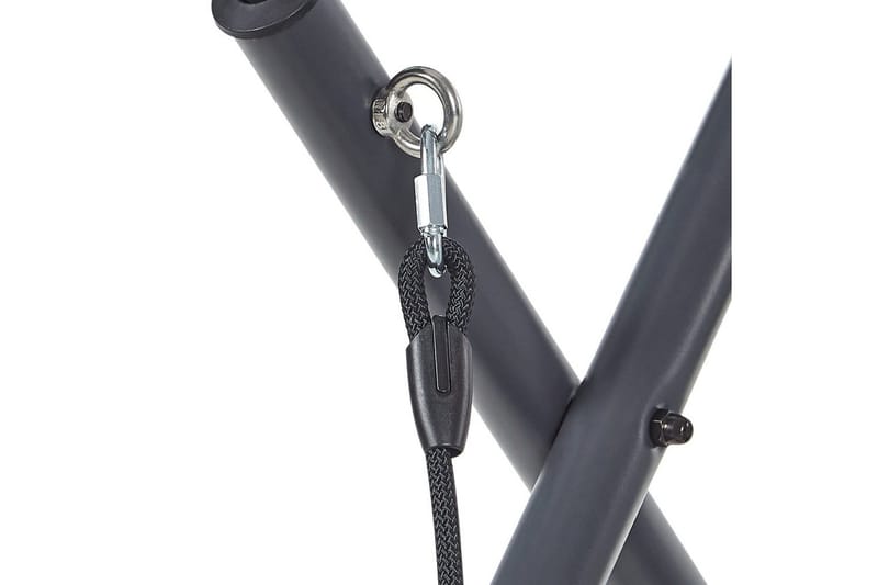 Puutarhakeinu Solagna - Tummanharmaa, 168x113x187 cm - Puutarhakalusteet - Ulkosohva & puutarhapenkki - Pihakeinu & puutarhakeinu - Riippusohva