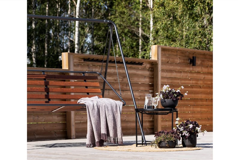 Puutarhakeinu Suvisaari 3:n ist Cappuccino - Puutarhakalusteet - Ulkosohva & puutarhapenkki - Pihakeinu & puutarhakeinu