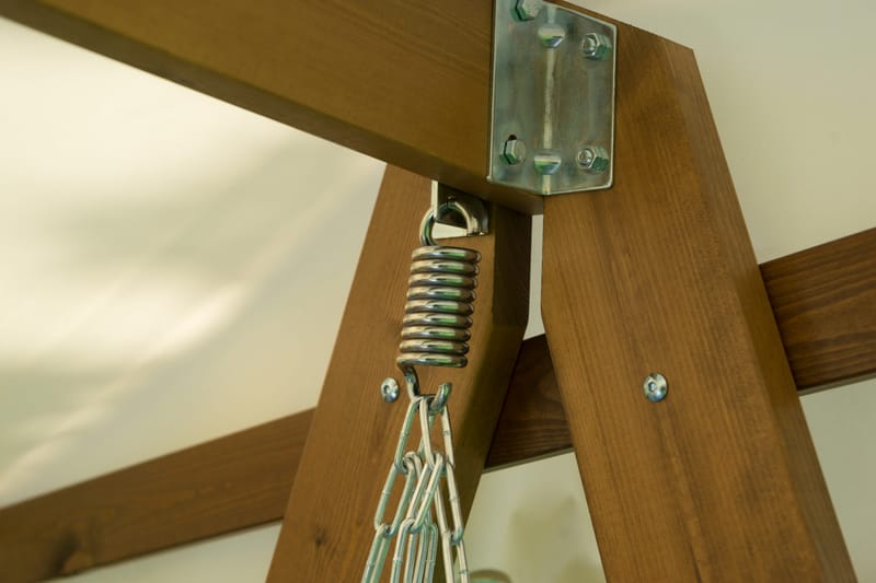 Puutarhakeinun katos Hillerstorp Dalom Slöinge - Beige - Puutarhakalusteet - Ulkosohva & puutarhapenkki - Pihakeinu & puutarhakeinu - Pihakeinun katos