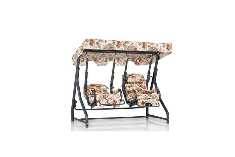 Puutarhan kaksinkertainen keinutuoli Bhika Monivärinen - Monivärinen - Puutarhakalusteet - Ulkosohva & puutarhapenkki - Pihakeinu & puutarhakeinu - Riippusohva