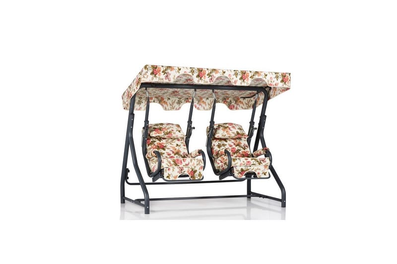 Puutarhan kaksinkertainen keinutuoli Bhika Monivärinen - Monivärinen - Puutarhakalusteet - Ulkosohva & puutarhapenkki - Pihakeinu & puutarhakeinu - Riippusohva