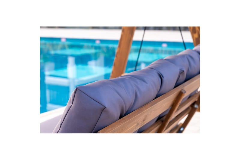 Puutarhan kaksinkertainen keinutuoli Taharoa antrasiitti - Antrasiitti - Puutarhakalusteet - Ulkosohva & puutarhapenkki - Pihakeinu & puutarhakeinu - Riippusohva