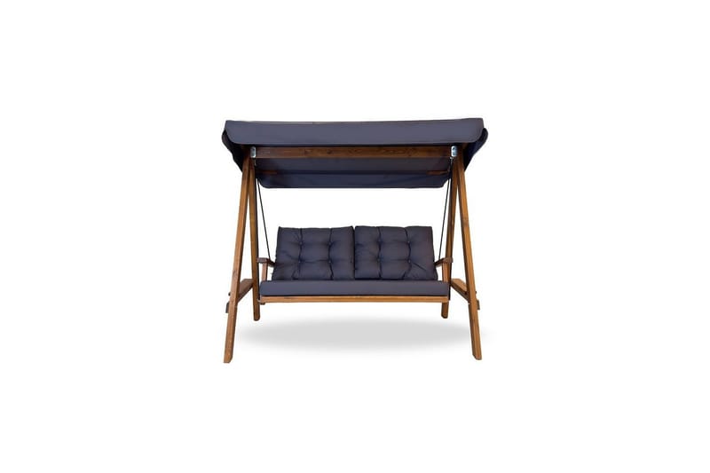 Puutarhan kaksinkertainen keinutuoli Taharoa antrasiitti - Antrasiitti - Puutarhakalusteet - Ulkosohva & puutarhapenkki - Pihakeinu & puutarhakeinu - Riippusohva