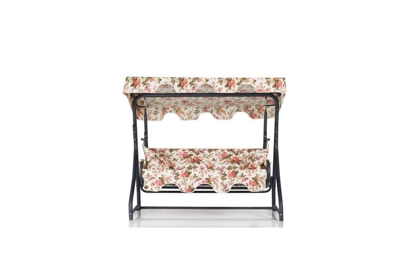 Puutarhan kolmoiskeinutuoli Colomieuan Flow - Monivärinen - Puutarhakalusteet - Ulkosohva & puutarhapenkki - Pihakeinu & puutarhakeinu - Riippusohva