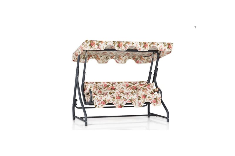 Puutarhan kolmoiskeinutuoli Colomieuan Flow - Monivärinen - Puutarhakalusteet - Ulkosohva & puutarhapenkki - Pihakeinu & puutarhakeinu - Riippusohva