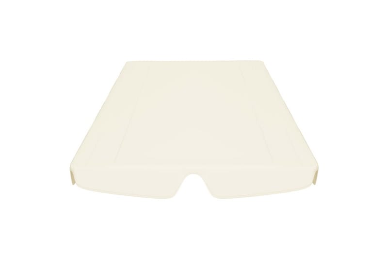 Vaihtokatos puutarhakeinuun kerma 192x147 cm 270 g/m² - Kerma - Puutarhakalusteet - Ulkosohva & puutarhapenkki - Pihakeinu & puutarhakeinu - Pihakeinun katos