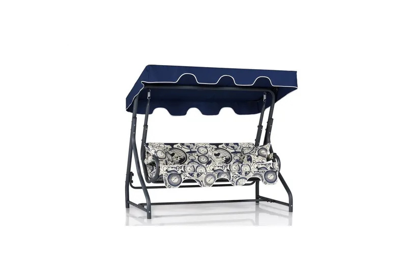 Puutarhan kaksinkertainen keinutuoli Laziuki Saat Monivärinen - Monivärinen - Puutarhakalusteet - Ulkosohva & puutarhapenkki - Pihakeinu & puutarhakeinu