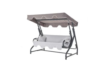 Puutarhan kolmoiskeinutuoli Gowanda (200 x 165 x 110 cm) Monivärinen