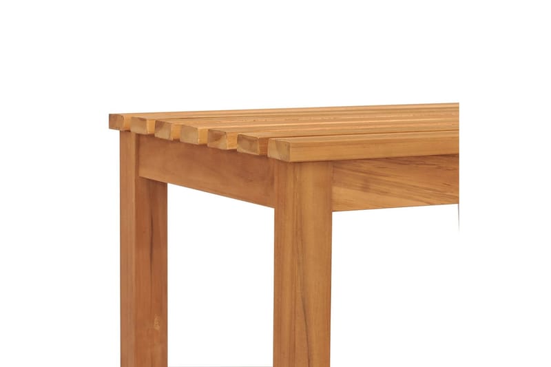 Puutarhapenkki 114 cm täysi tiikki - Puutarhakalusteet - Ulkosohva & puutarhapenkki - Puutarhapenkki & ulkopenkki