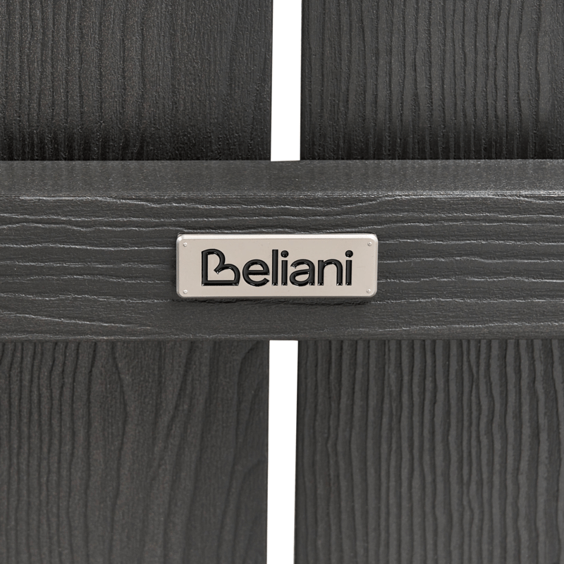 Puutarhapenkki Adirondack 125 cm - Harmaa - Puutarhakalusteet - Ulkosohva & puutarhapenkki - Puutarhapenkki & ulkopenkki