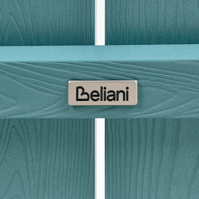 Puutarhapenkki Adirondack 125 cm - Sininen - Puutarhakalusteet - Ulkosohva & puutarhapenkki - Puutarhapenkki & ulkopenkki