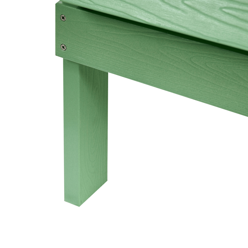 Puutarhapenkki Adirondack 125 cm - Vihreä - Puutarhakalusteet - Ulkosohva & puutarhapenkki - Puutarhapenkki & ulkopenkki