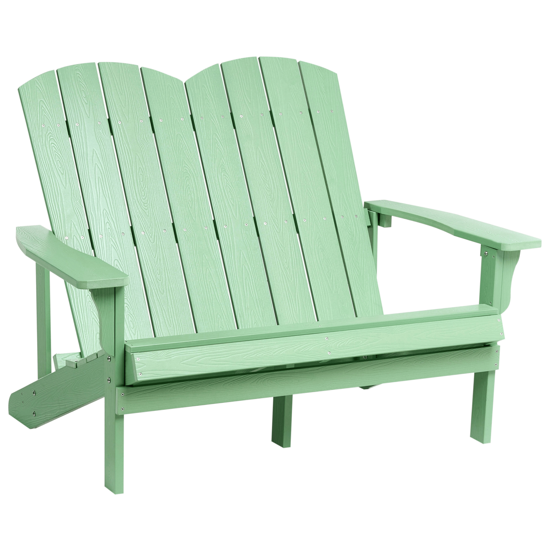 Puutarhapenkki Adirondack 125 cm - Vihreä