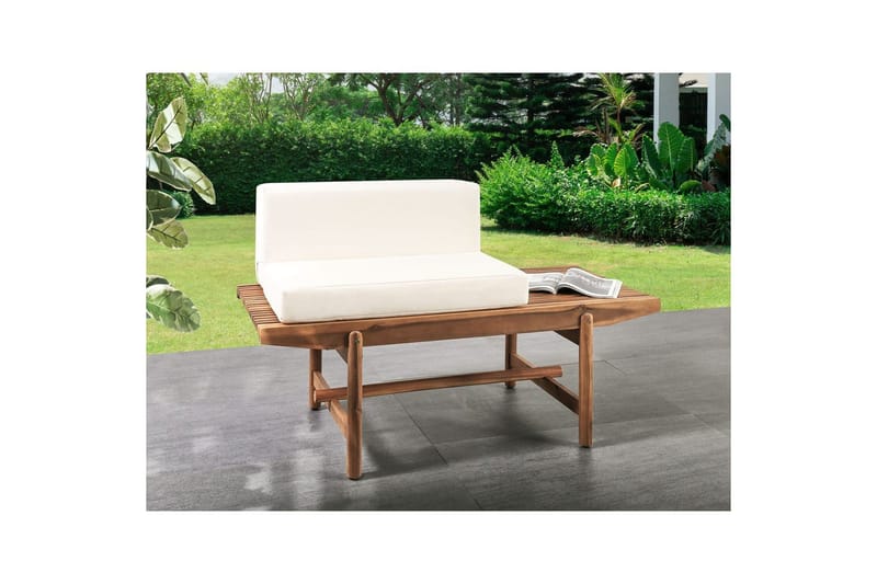 Puutarhapenkki Giaveno - 135x65x84 cm - Puutarhakalusteet - Ulkosohva & puutarhapenkki - Puutarhapenkki & ulkopenkki