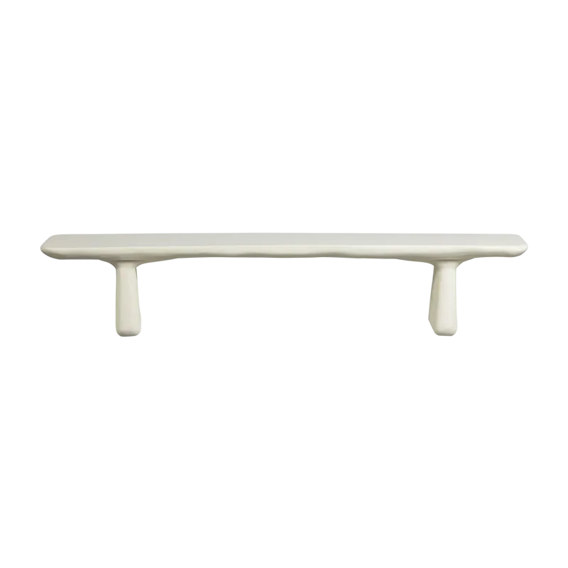 Puutarhapenkki Loggia 227 cm ulkokäyttöön - Luonnonväri - Puutarhakalusteet - Ulkosohva & puutarhapenkki - Puutarhapenkki & ulkopenkki