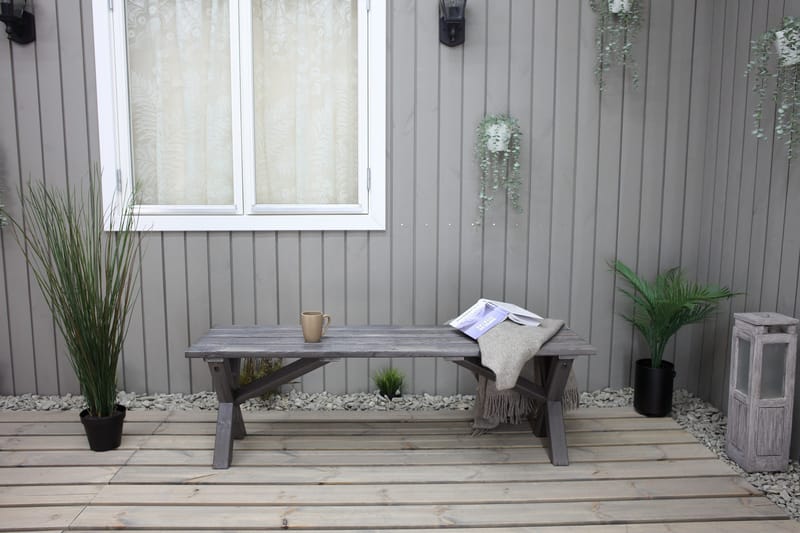 Istuinpenkki Scottsdale 140 cm Shabby Chic - Puutarhakalusteet - Ulkosohva & puutarhapenkki - Puutarhapenkki & ulkopenkki