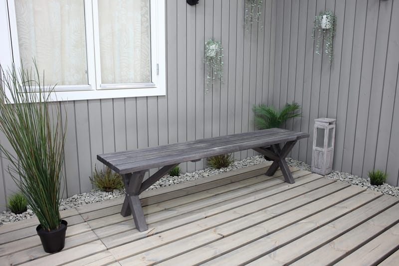 Istuinpenkki Scottsdale 180 cm Shabby Chic - Puutarhakalusteet - Ulkosohva & puutarhapenkki - Puutarhapenkki & ulkopenkki