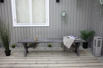 Istuinpenkki Scottsdale 180 cm Shabby Chic - Puutarhakalusteet - Ulkosohva & puutarhapenkki - Puutarhapenkki & ulkopenkki