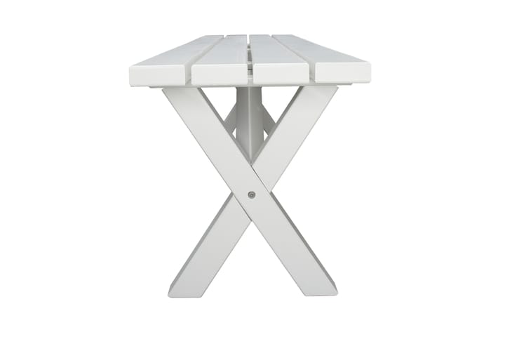 Istuinpenkki Scottsdale 180 cm - Valkoinen - Puutarhapenkki & ulkopenkki