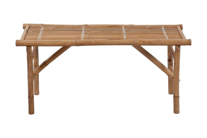 Kokoontaitettava puutarhapenkki 118 cm bambu - Ruskea - Puutarhakalusteet - Ulkosohva & puutarhapenkki - Puutarhapenkki & ulkopenkki