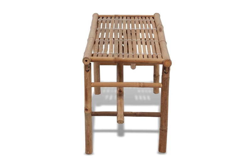 Kokoontaitettava puutarhapenkki 118 cm bambu - Ruskea - Puutarhakalusteet - Ulkosohva & puutarhapenkki - Puutarhapenkki & ulkopenkki