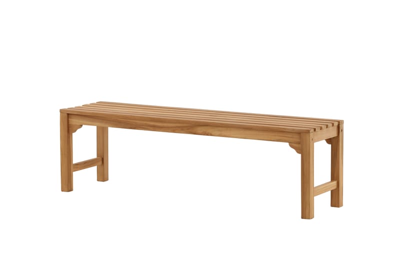 Penkki Kenya 150 cm - Ruskea - Puutarhakalusteet - Ulkosohva & puutarhapenkki - Puutarhapenkki & ulkopenkki