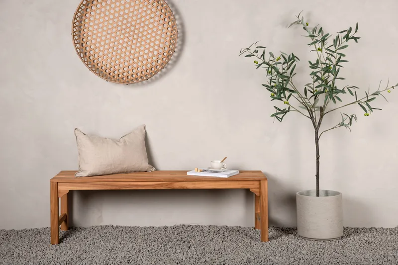 Penkki Kenya 150 cm - Ruskea - Puutarhakalusteet - Ulkosohva & puutarhapenkki - Puutarhapenkki & ulkopenkki