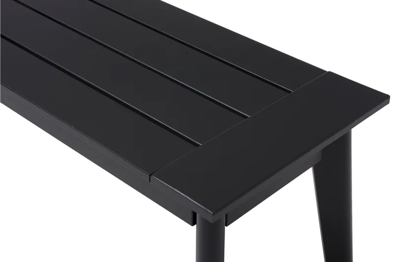 Penkki Stoltö Musta - Hillerstorp - Puutarhakalusteet - Ulkosohva & puutarhapenkki - Puutarhapenkki & ulkopenkki