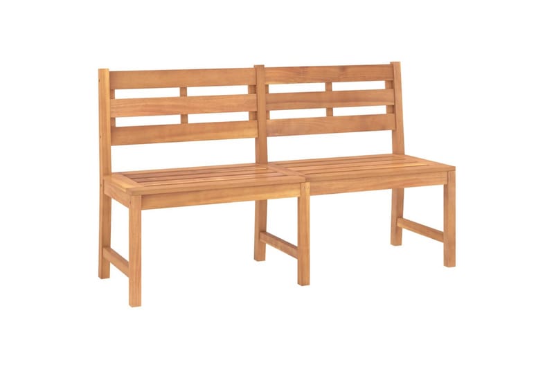 Puutarhapenkki 150 cm täysi tiikki - Ruskea - Puutarhakalusteet - Ulkosohva & puutarhapenkki - Puutarhapenkki & ulkopenkki