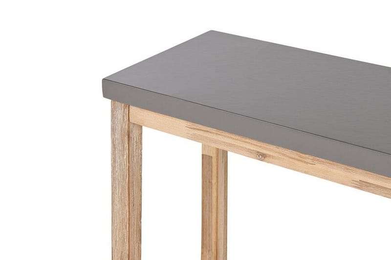 Puutarhapenkki 160 cm Harmaa OSTUNI - Harmaa - Puutarhakalusteet - Ulkosohva & puutarhapenkki - Puutarhapenkki & ulkopenkki