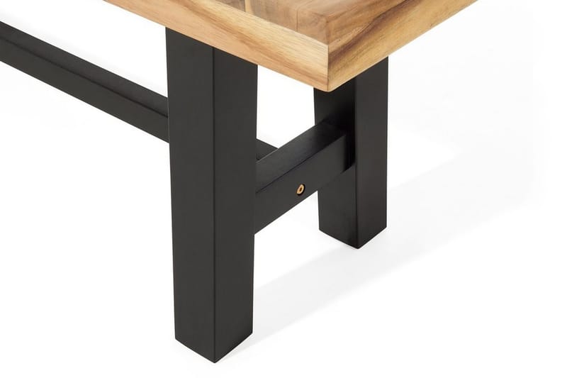 Puutarhapenkki Scania 140 cm - Puu/Luonnonväri - Puutarhakalusteet - Ulkosohva & puutarhapenkki - Puutarhapenkki & ulkopenkki