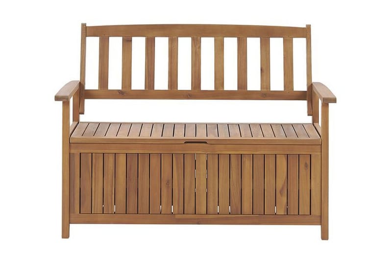 Puutarhapenkki Senija Säilytyksellä, Ruskea