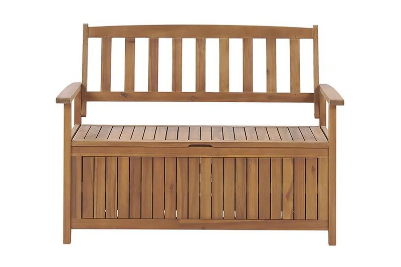 Puutarhapenkki Senija Säilytyksellä, Ruskea