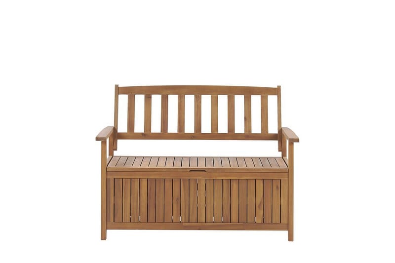 Puutarhapenkki Sovana 120 cm Akaasia Terrakotta - Puu/Luonnonväri - Puutarhakalusteet - Ulkosohva & puutarhapenkki - Puutarhapenkki & ulkopenkki