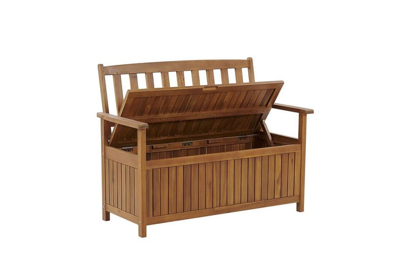 Puutarhapenkki Sovana 120 cm Akaasia Terrakotta - Puu/Luonnonväri - Puutarhakalusteet - Ulkosohva & puutarhapenkki - Puutarhapenkki & ulkopenkki