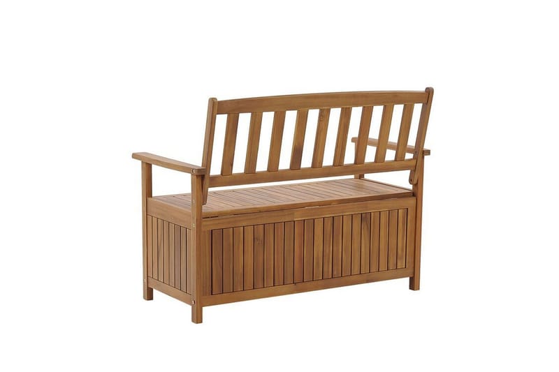 Puutarhapenkki Sovana 120 cm Akaasia Terrakotta - Puu/Luonnonväri - Puutarhakalusteet - Ulkosohva & puutarhapenkki - Puutarhapenkki & ulkopenkki