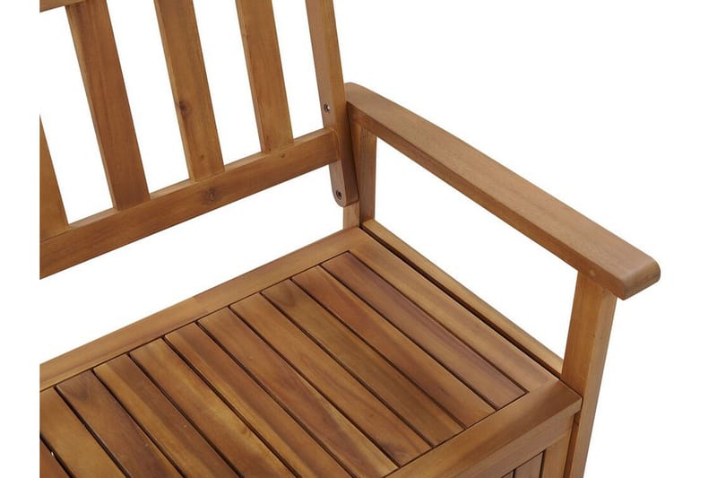 Puutarhapenkki Sovana 120 cm Akaasia Terrakotta - Puu/Luonnonväri - Puutarhakalusteet - Ulkosohva & puutarhapenkki - Puutarhapenkki & ulkopenkki