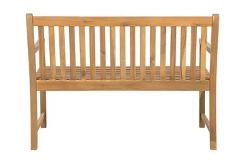 Puutarhapenkki Sutko 120 cm - Puu/Luonnonväri - Puutarhakalusteet - Ulkosohva & puutarhapenkki - Puutarhapenkki & ulkopenkki