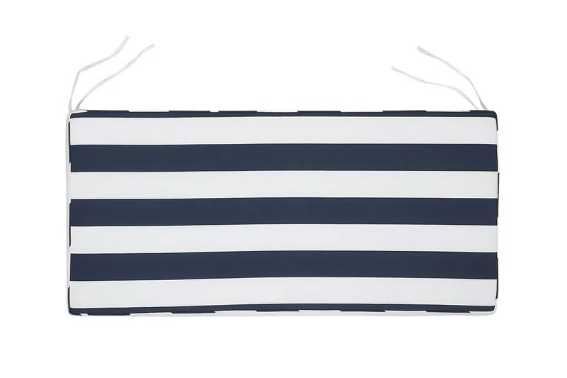 Puutarhapenkki Sutko 160 cm - Luonnonväri/Sininen/Akaasia - Puutarhakalusteet - Ulkosohva & puutarhapenkki - Puutarhapenkki & ulkopenkki