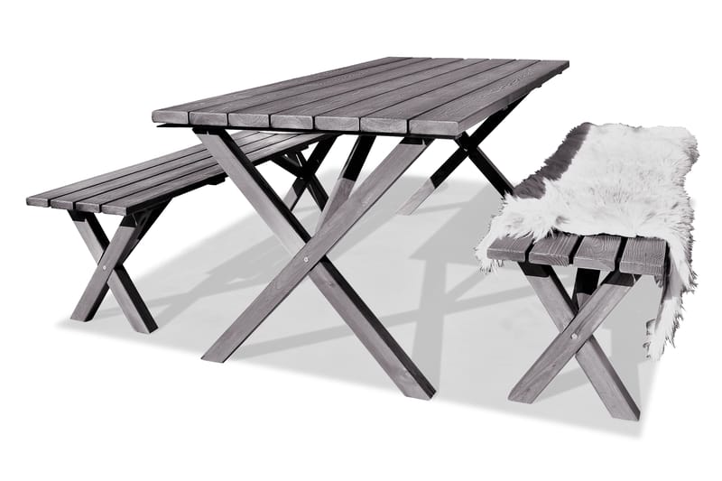 Scottsdale Ruokailuryhmä 190 + 6 Kungshamn tuolia Shabby, KWA